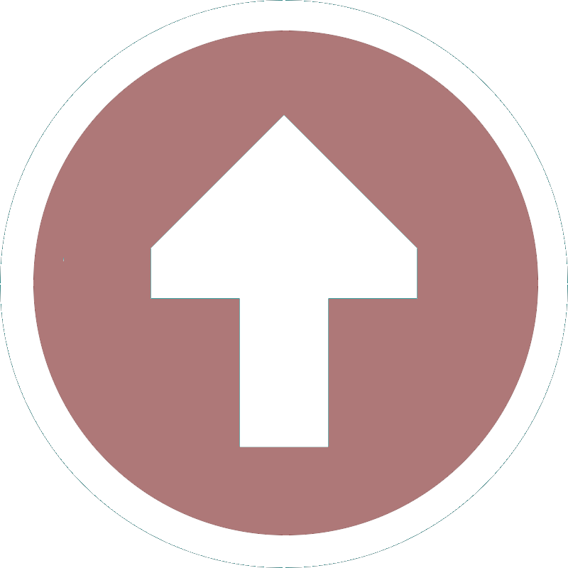 Flecha apuntando para arriba dentro de un círculo